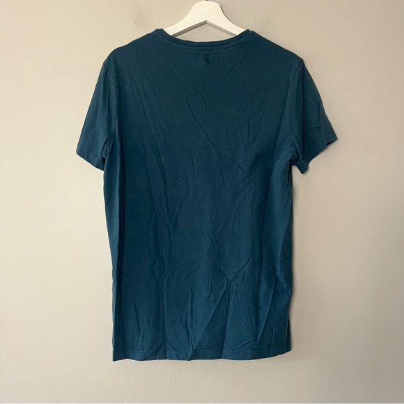 Goodfellow & Co Lyndale Tee V-Neck Blue Men's Medium - Picture 2 of 6